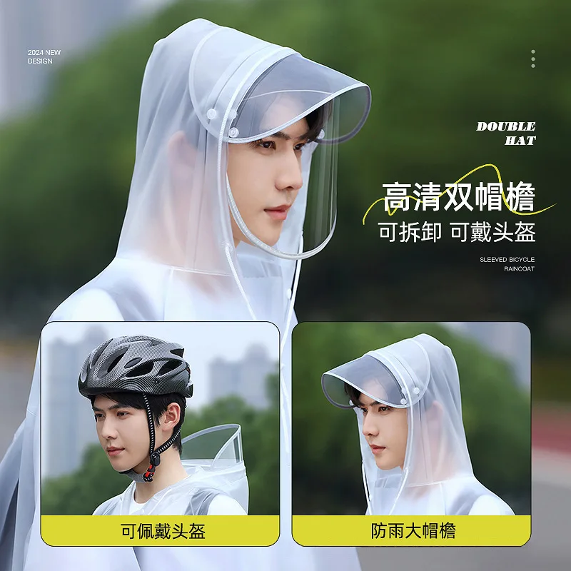 Unisex Bicycle Rain Poncho wit - Cycling Commute In Rain review and price