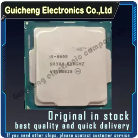 i5-8600K i5-8600 i5-8600T i5-8500 i5-8500T i5-8400 i5-8400T CPU Processor For Desktop Motherboard Chip CPU New And Original