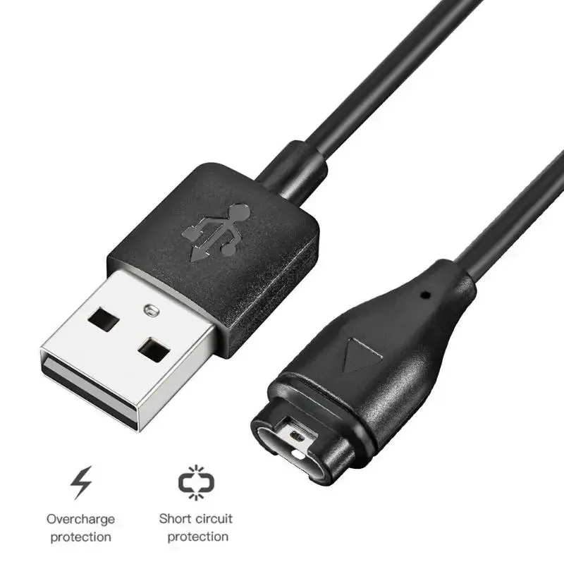 USB Charging Cable Charger for Garmin Fenix 8 7 7X 6 5 5S 5X Plus/Forerunner 935/Approach S60/5 Sapphire/Vivoactive 3 4 Venu SQ