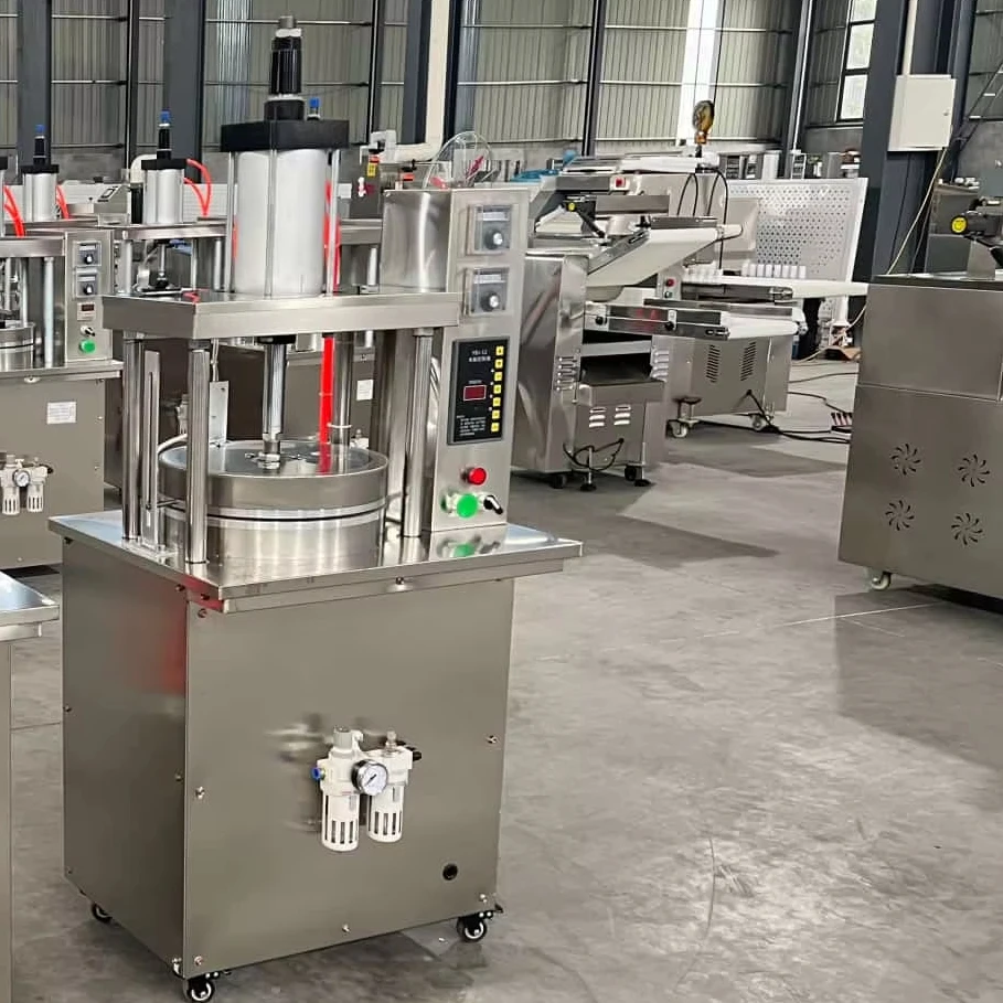 

Commercial Electric Pancake Maker Automatic Chapati Press Roti Machine Stainless Steel Pancake Rolling Machine