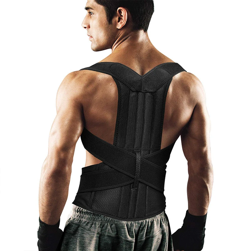 

Back Brace Posture Corrector for Women and Men Adjustable Scoliosis Back Shaper for Waist and Shoulder Pain Lumbar Support Belt