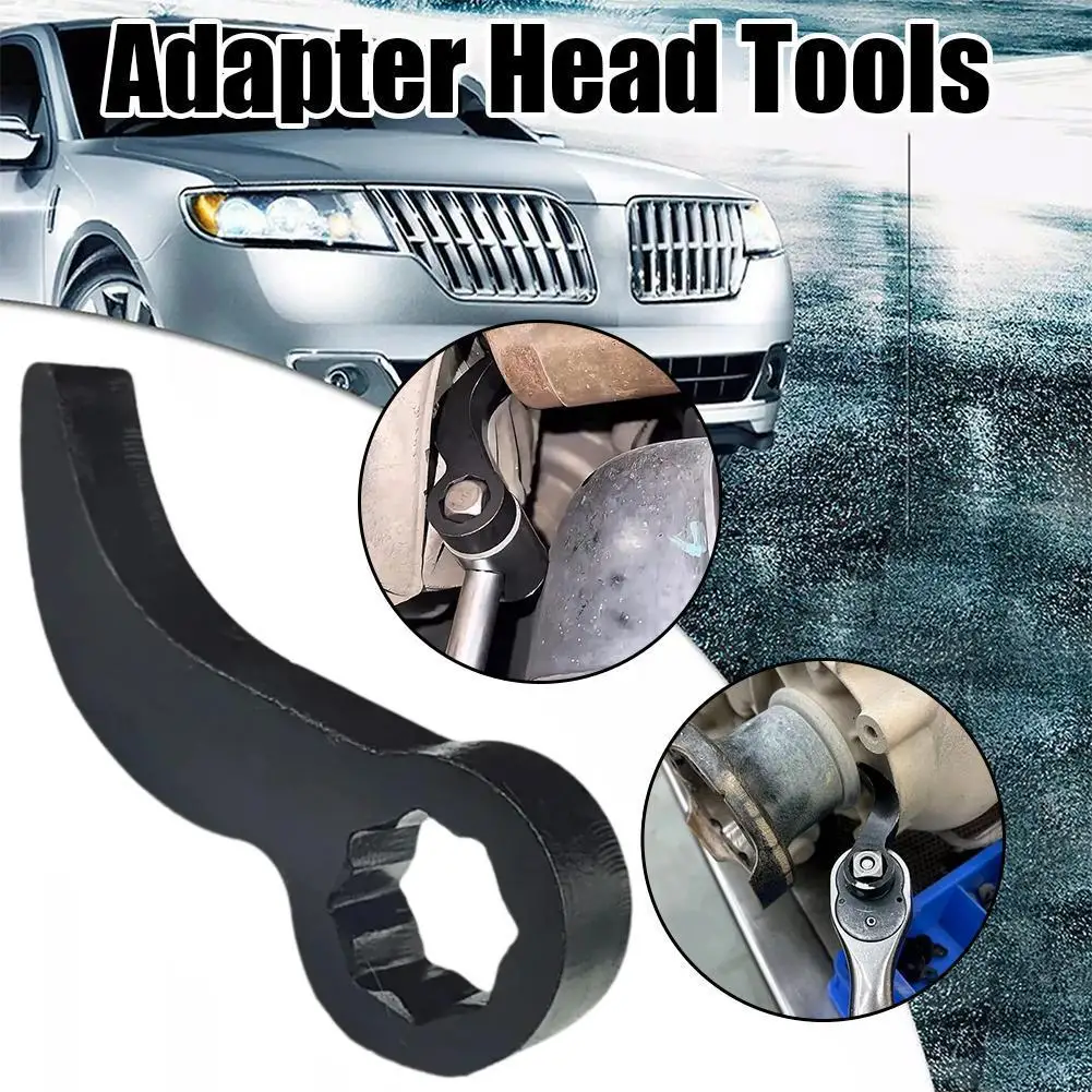 Tool Adapter Head Wrench 1/2 Inch Drive Ratchet Or Open End DIY Tools Axle Shaft Removal Suitable For Toolbox