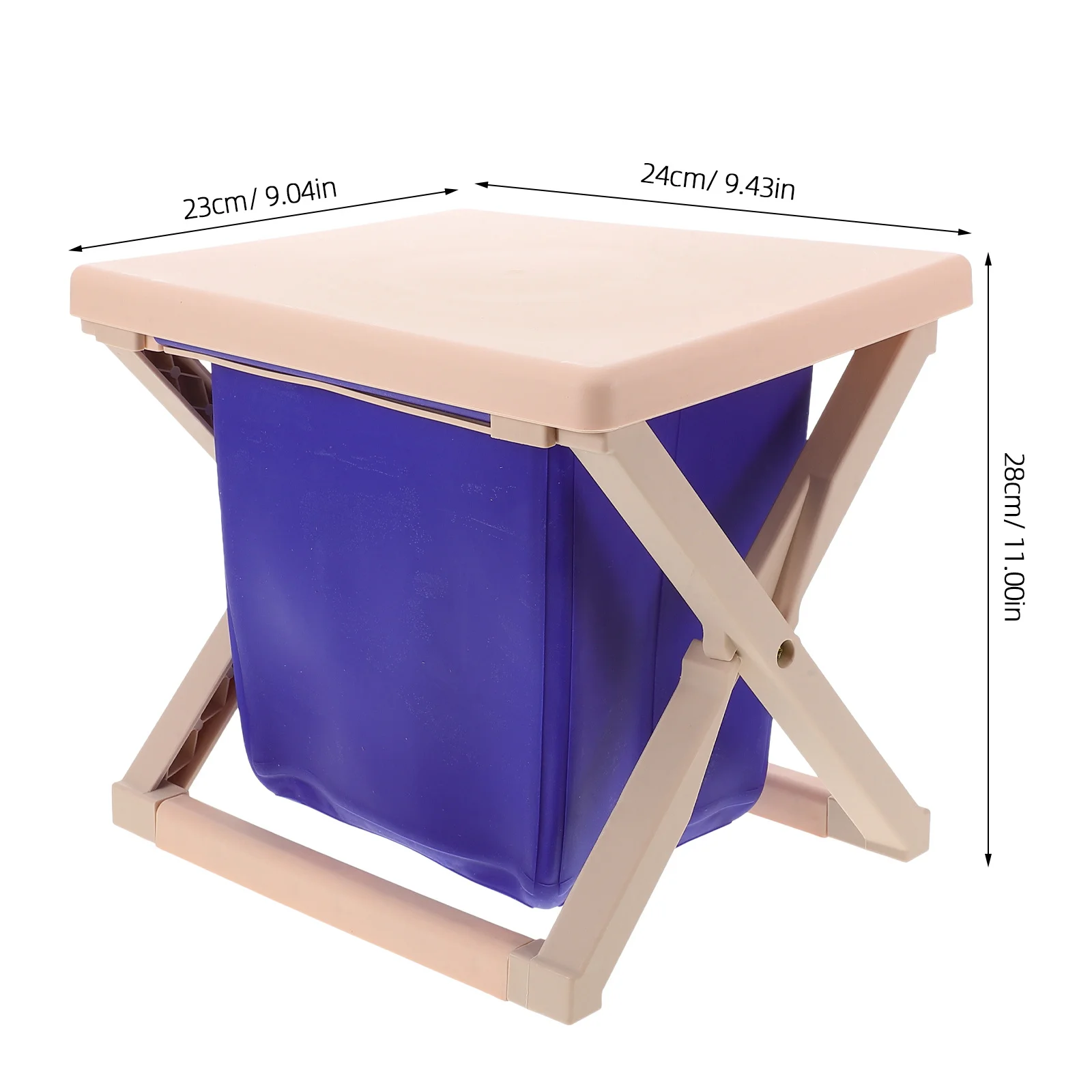 نونية محمولة للأطفال الصغار والكبار - مرحاض سفر مدمج قابل للطي لرحلات السيارات والتخييم والمغامرات الخارجية والاستخدام في حالات الطوارئ #6