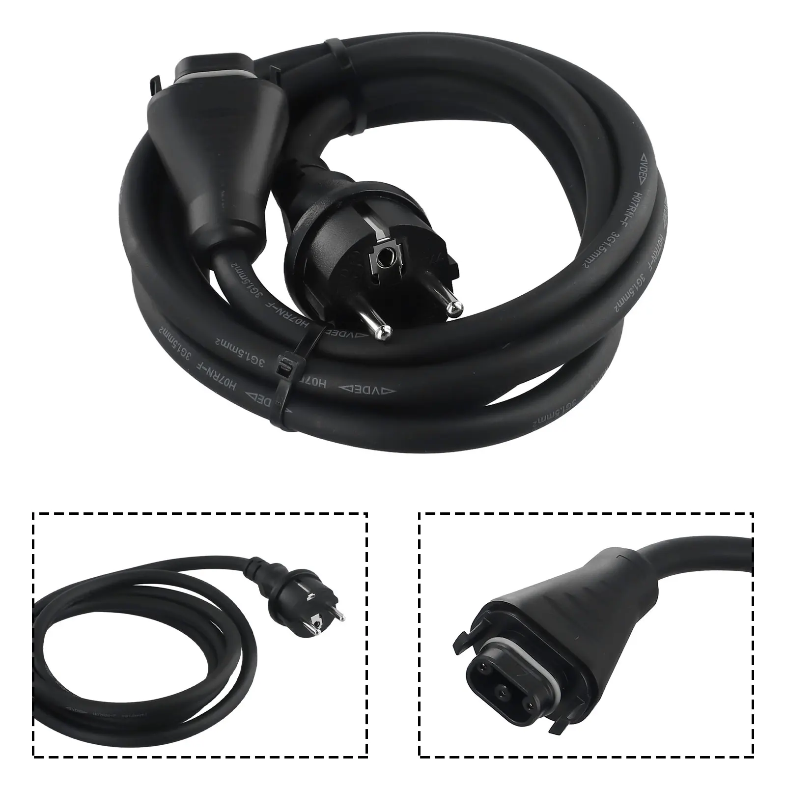 

AC Power Cable Connection Cable Outdoor And Indoor Installations IP Connection Insulating Rubber Microinverter