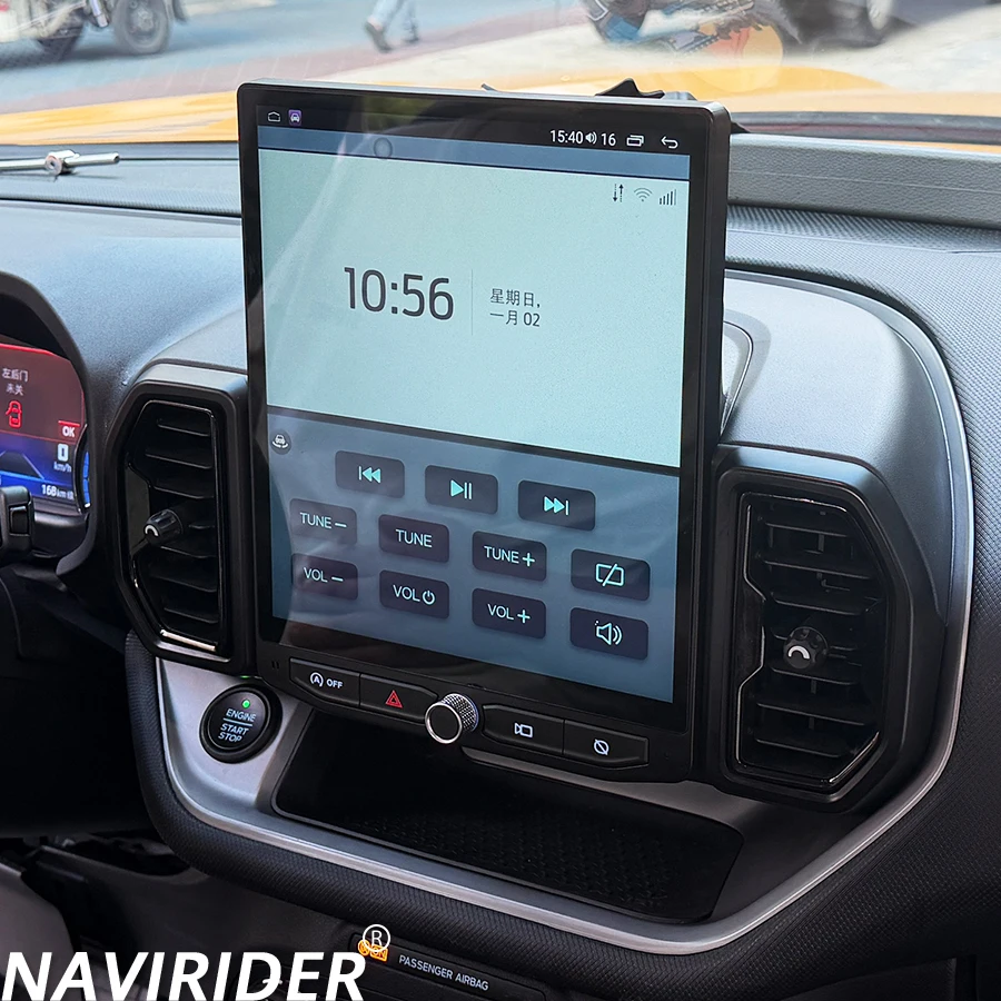 

12inch Car Radio for Ford Bronco Sport 2021-2025 Android 14 Player with CarPlay GPS Multimedia Stereo Hand Unit