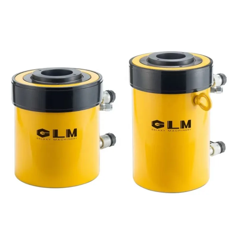 

High Tonnage 30 Ton 60 Ton 100 Ton Single Acting Hollow Ram Tools Hydraulic Cylinder Jacks
