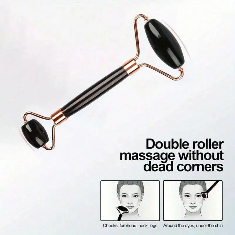 

3Pcs Ice Face Roller Facial Ice Roller Set, Facial Roller Gua Sha Face Tool Set,Massage Tool Roller Lifting Contouring Tool Mold