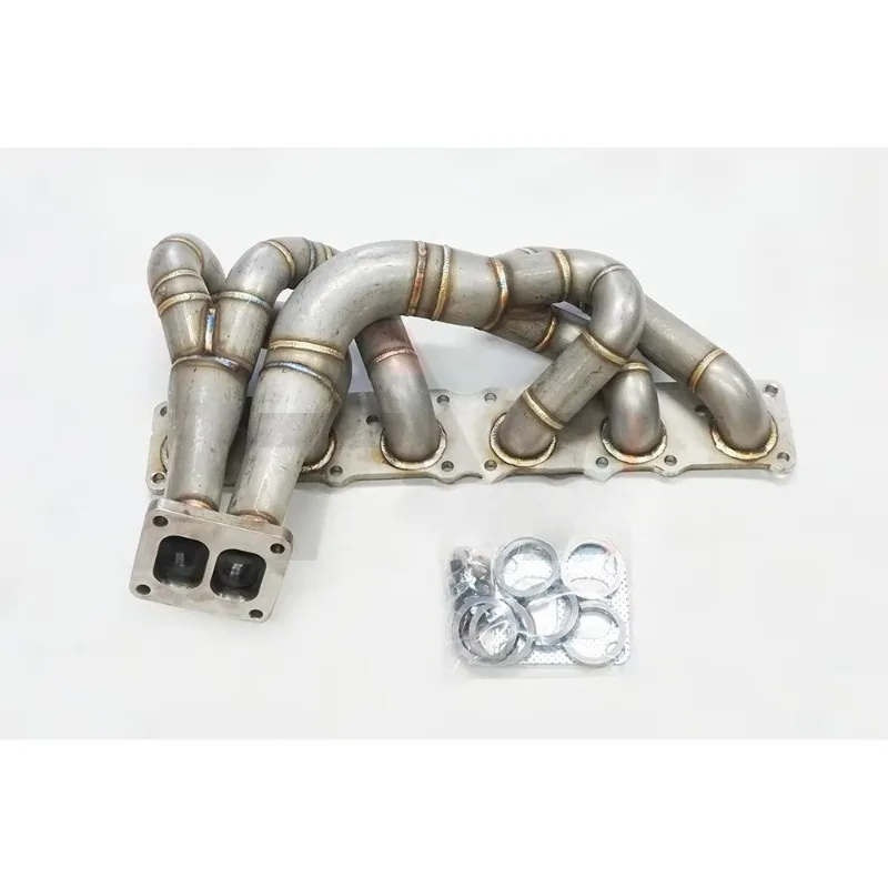 TM PERFORMANCE SS304 for BMW N54 N55 335i 135i 535i Single Turbo Exhaust Manifold T4 Divided Twin