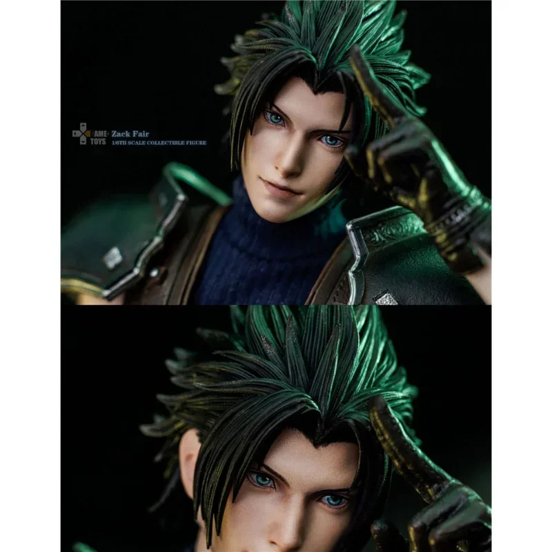 In Stock 100% Original GAMETOYS Zack Fair CRISIS CORE GTBD 004