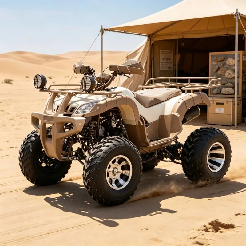 Utility ATV 500cc 4x4 Quad Bike Heavy Duty Racks Independent Suspension For Hunting Farm Logging Transport Customized