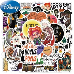 10/30/50/100 adet Disney korku cadılar bayramı cadı Hocus Pocus karikatür etiketler çıkartmaları telefon bagaj dizüstü günlüğü su geçirmez etiket