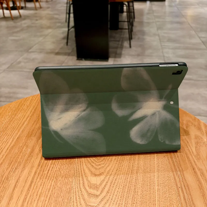 Butterfly shadow pattern case for iPad pro 10/11-Inch 2020/6th/7th /8th /Air 3rd/Air 4th/9th gen/Air 5th Gen 2022/Air 11