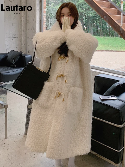 Long fuzzy jacket hotsell