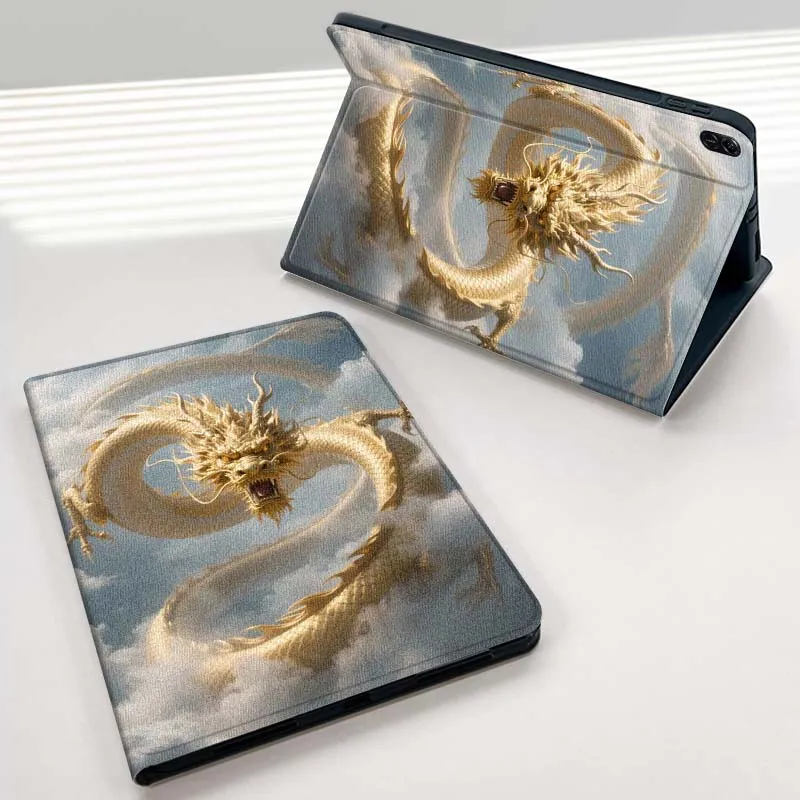 

Fierce Dragon Popular Pattern For MediaPad MatePad Air SE Pro M6 M5 M2 11.5 10.4 10.1 11 12.2 10.8 10.4 10.1 Tablet Case