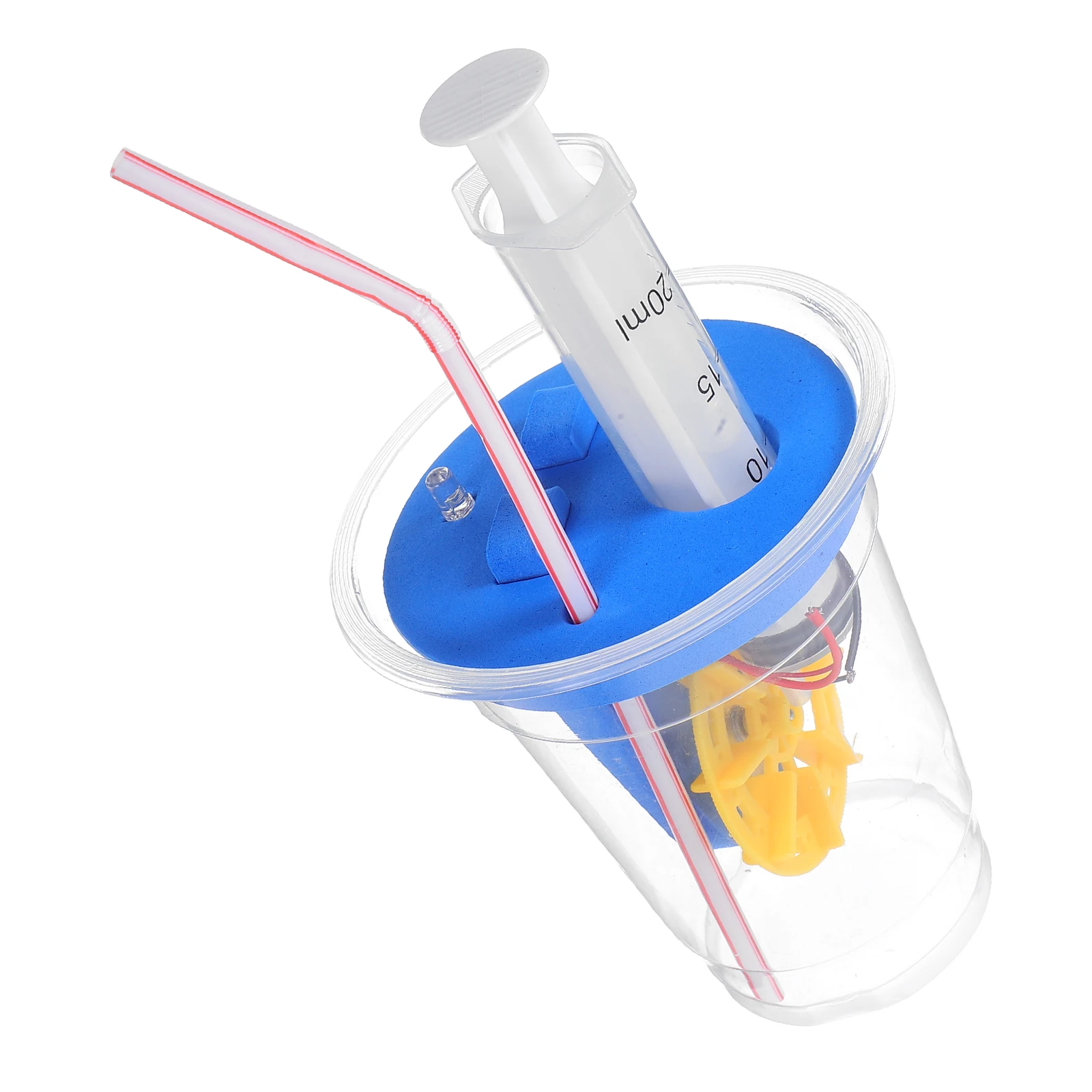 

1Set Kids DIY Wind Science Kit Educational Stem Project Electricity Experiments Generator Kits Electronics for Kids