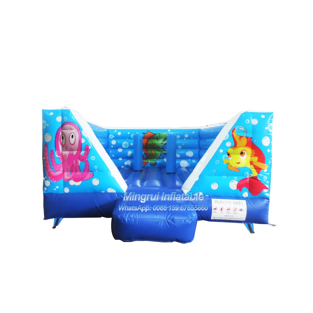 Inflable Under Sea Venture Bouncer House para niños, buena calidad, 4x4m, 13x13ft