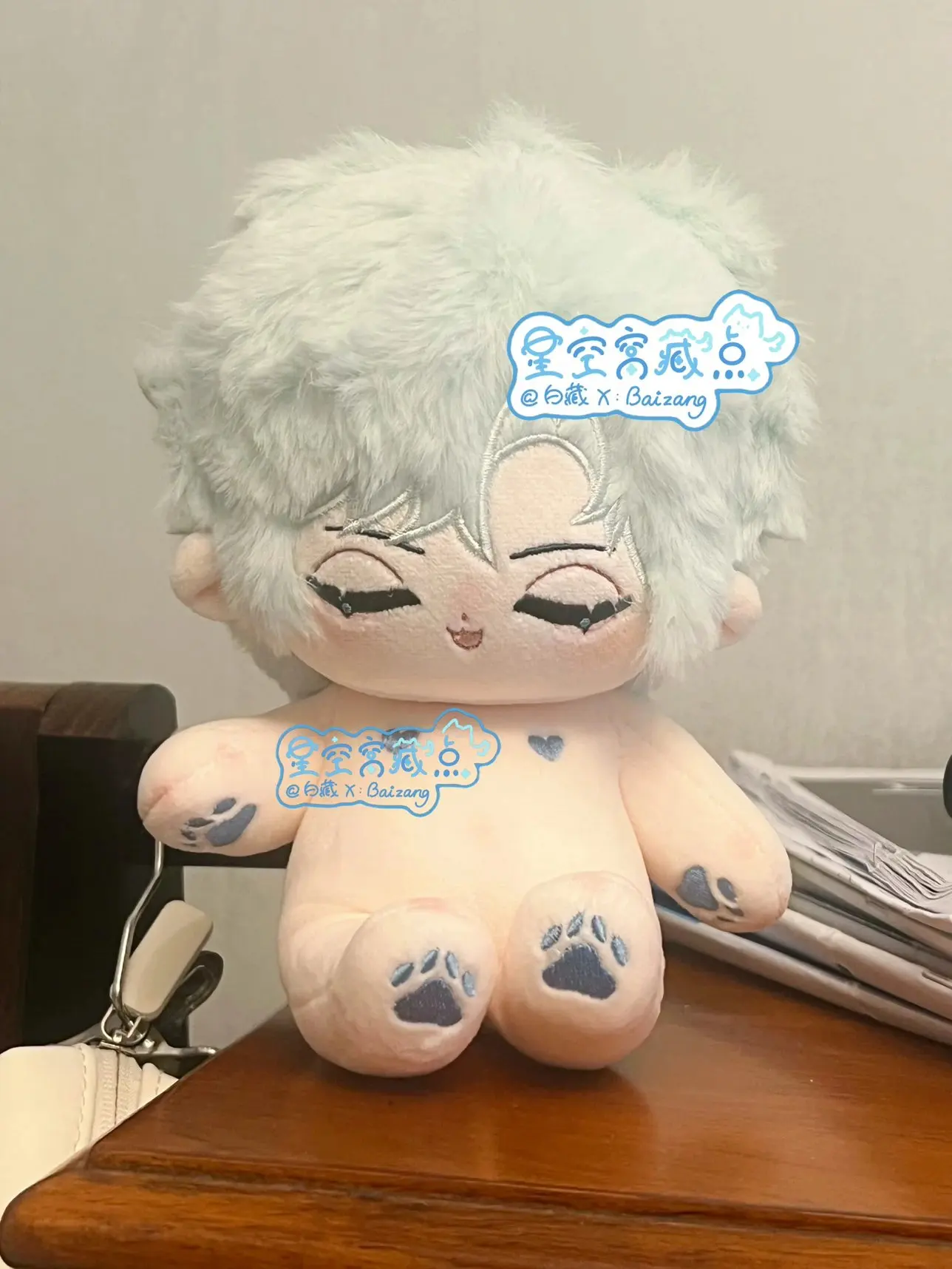 (Extend to 200Days)2026 New Pre-sale 20cm Genshin Impact Dottore Dolls Comic Fans Gift Only Naked Plush Doll Mascot