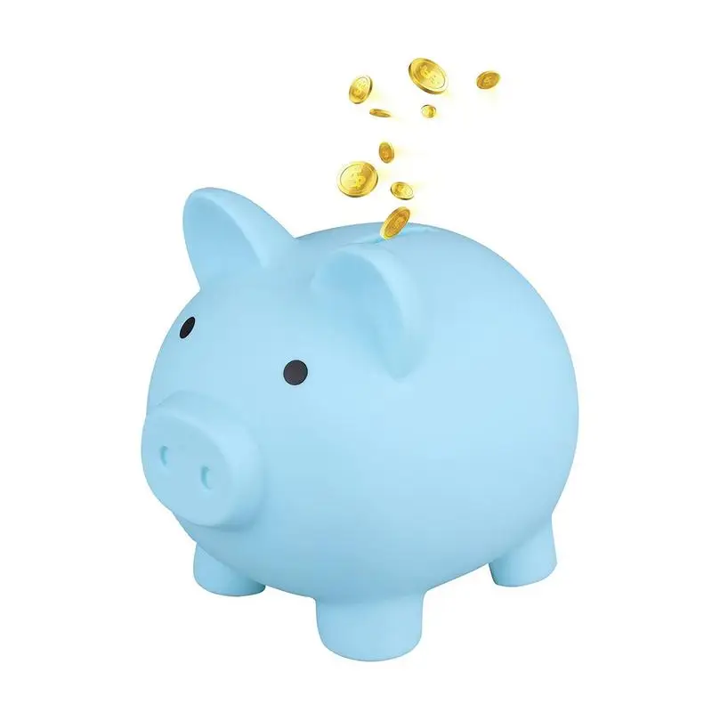 Cute Pig Shape Piggy Bank Coin Money Saving Box For Girls And Boys Medium Size Savings Bank Storage Organizer Birthday Gifts