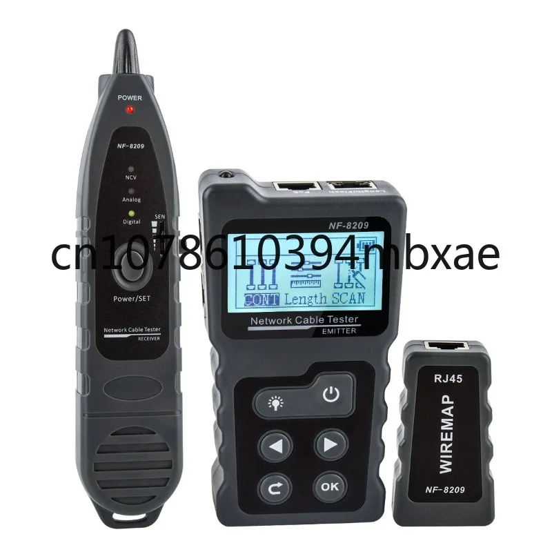 

NF-8209 Digital signal network tester Ethernet cable length network cable finder