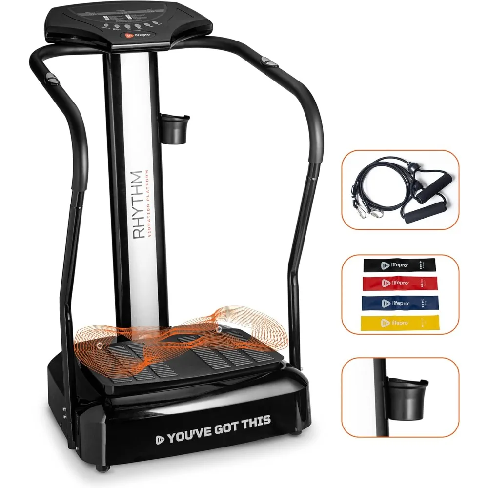 

Vibration Plate Exercise Machine with Handles, Vibrating Plate Exercise Machine, Vibration Platform Machines