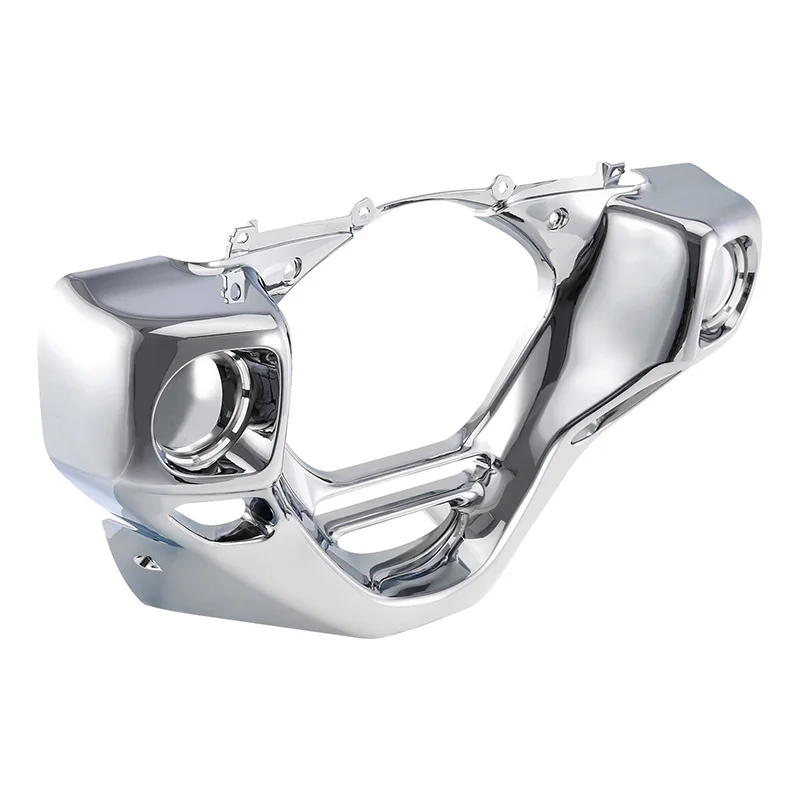 Motorcycle Front Engine Cowl Cover For Honda Goldwing GL1800 2001-2011 2002 2003 2004 2005 Unpainted/Chrome