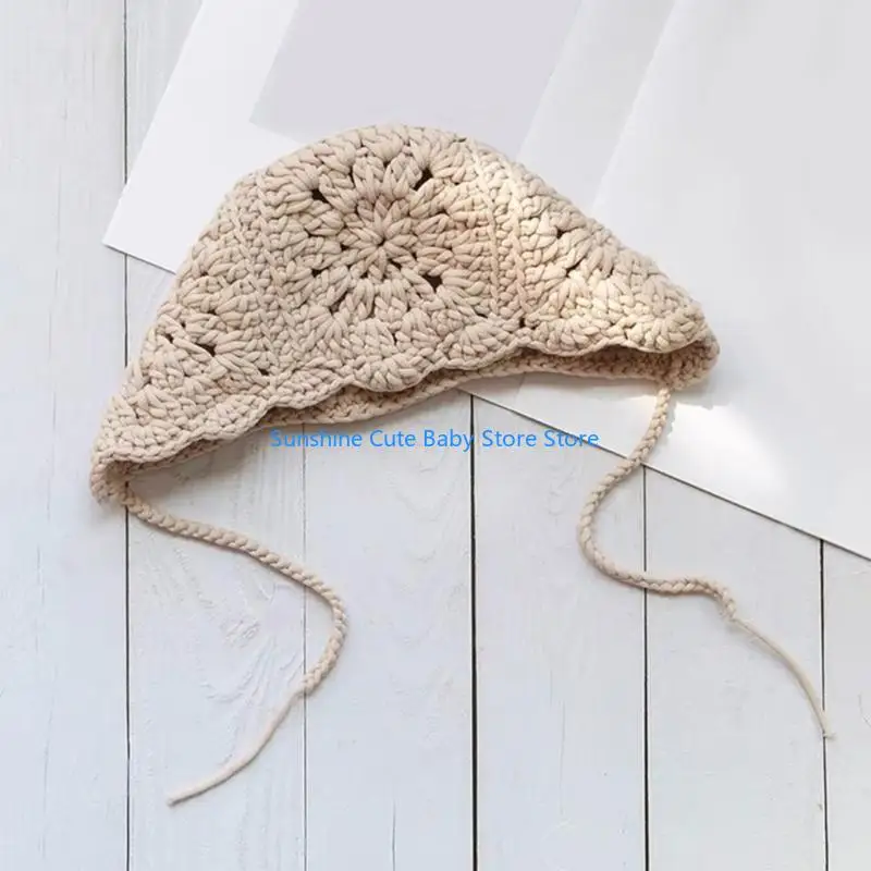 C5AF Bé Thời Trang Mũ Unisex Bé Mũ Trẻ Sơ Sinh Cho Bé Kid Mũ Bé Đan Mềm Nắp Mầm Non dành cho Bé Trai Bé Gái