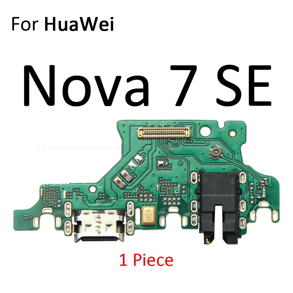 Power Charger Dock USB Charging Port Plug Board Mic Flex Cable For HuaWei Nova 7i 7 6 SE 5T 5i 4e 4 3 3i 3e 2S 2i 2 Plus