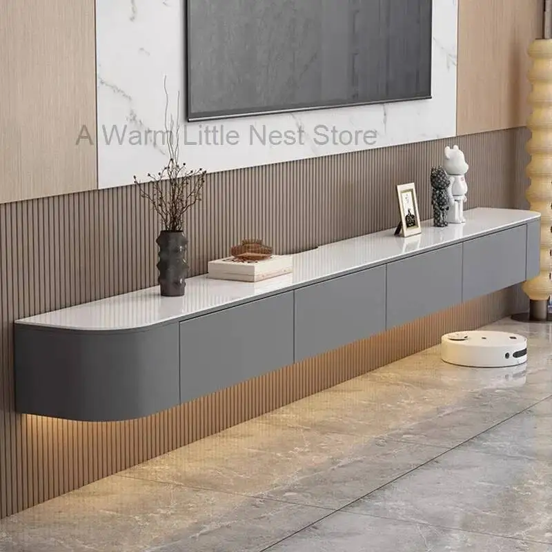 حامل شاشة خشبي جمالي بسيط وحديث لصالون التلفزيون الفاخر وطاولة عرض مركز مصمم أرشيفادوريس أثاث فريد من نوعه #5