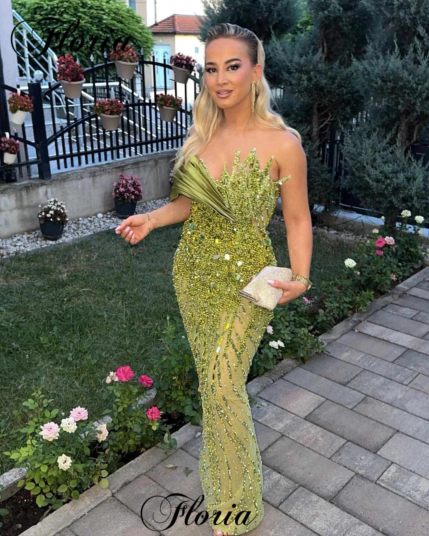 Light Green Beaded Cocktail Dresses Mermaid Sweetheart Sexy Evening Gowns Elegant Vestidos De Cóctel Prom Party Dresses 2024