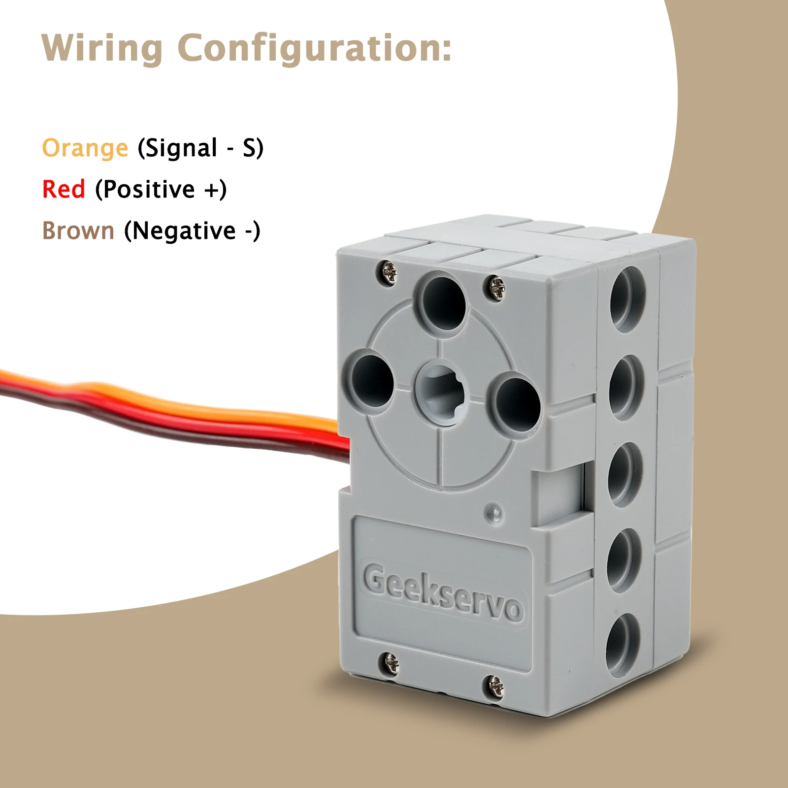1/2/4/10pcs 2KG Grey 360 Degree Geek Servo Motor 4.8V-6V For Micro:bit Raspberry Pi DIY Building Blocks Programmed Robotics Toy