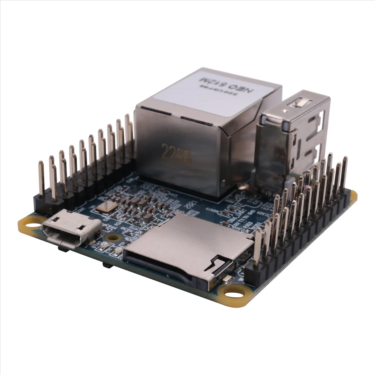 NanoPi NEO Open Source Allwinner H3 Entwicklungsboard Super für Raspberry Pie Quad-Core Cortex-A7 DDR3 RAM 512 MB Run Ubuntu Core
