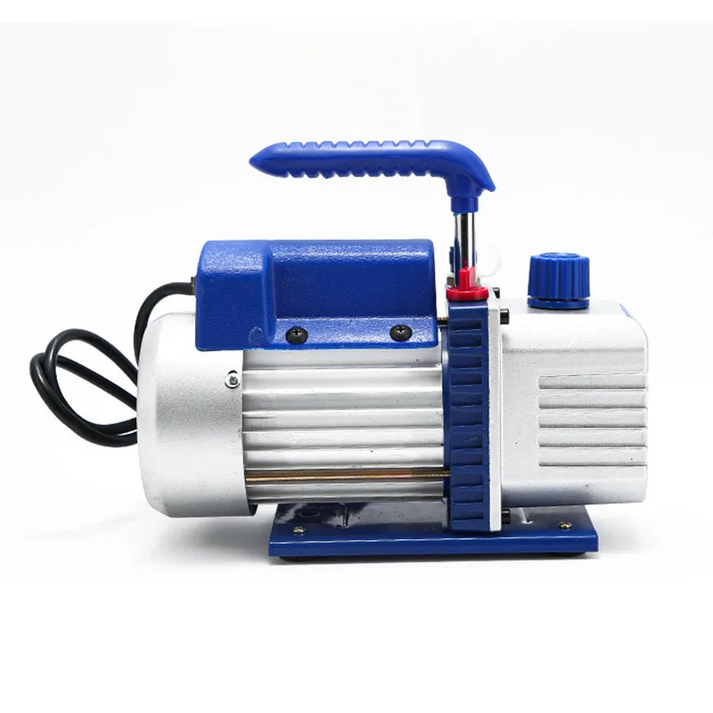 3CFM Portable Convenient Rotary Vane Vacuum Pump Air Conditioning Repair Refrigerant Refrigeration Small Vacuum Pump