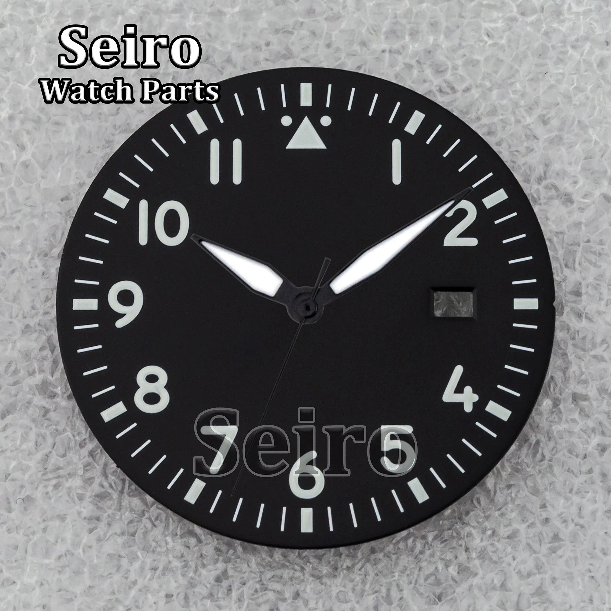 NH35 Case Dial 316L Stainless Steel 100m Water Resistant Men Case for Mark XX Watch Accessories Replacements NH35 NH36 Movement