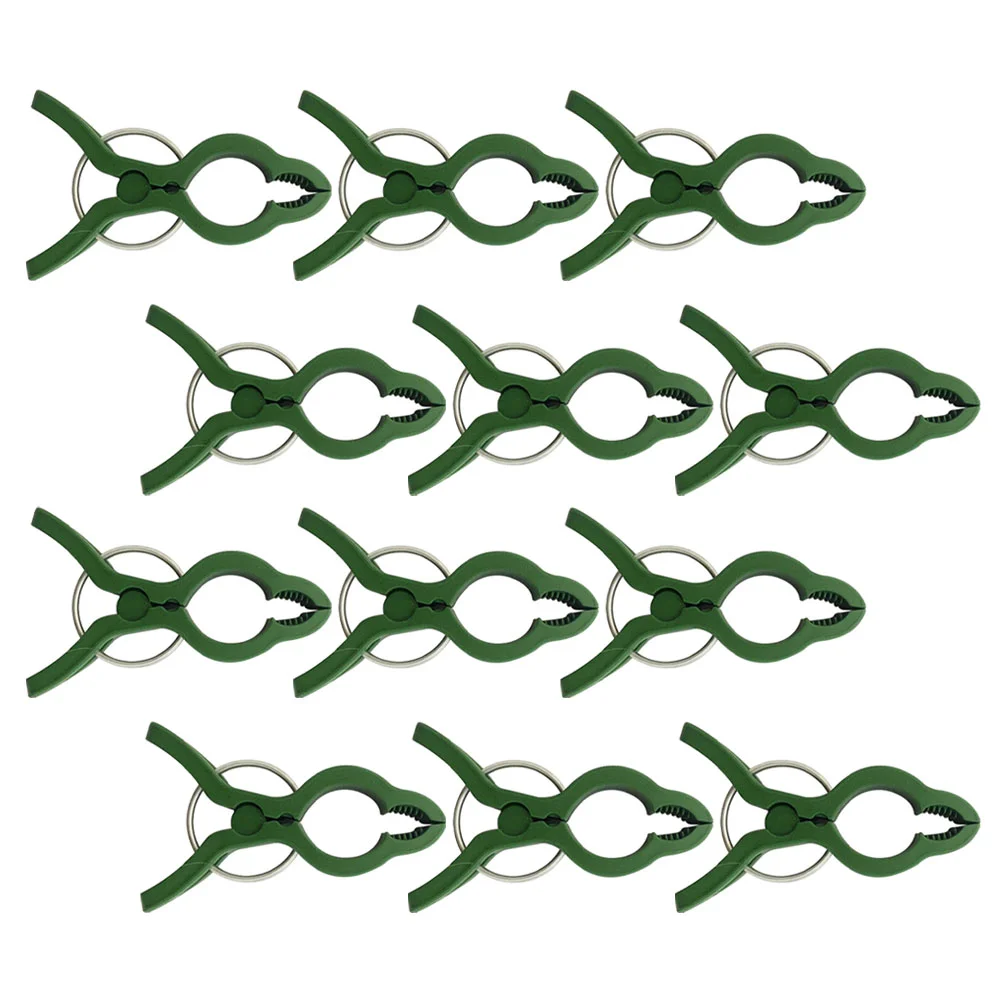 

25 Pcs Orchid Clip Gardening Clips Plastic Plants Fixed Stalk Fixers Potted Branches Tomato Flower Tie Fixing