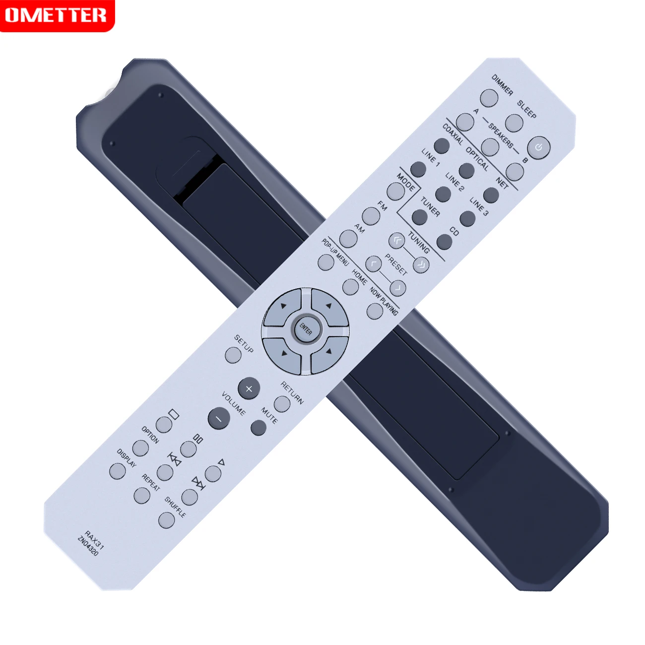 RAX31 ZN04320 replacement remote control suitable for Yamaha Network Stereo Receiver R-N301BL R-N301 RN301BL RN301