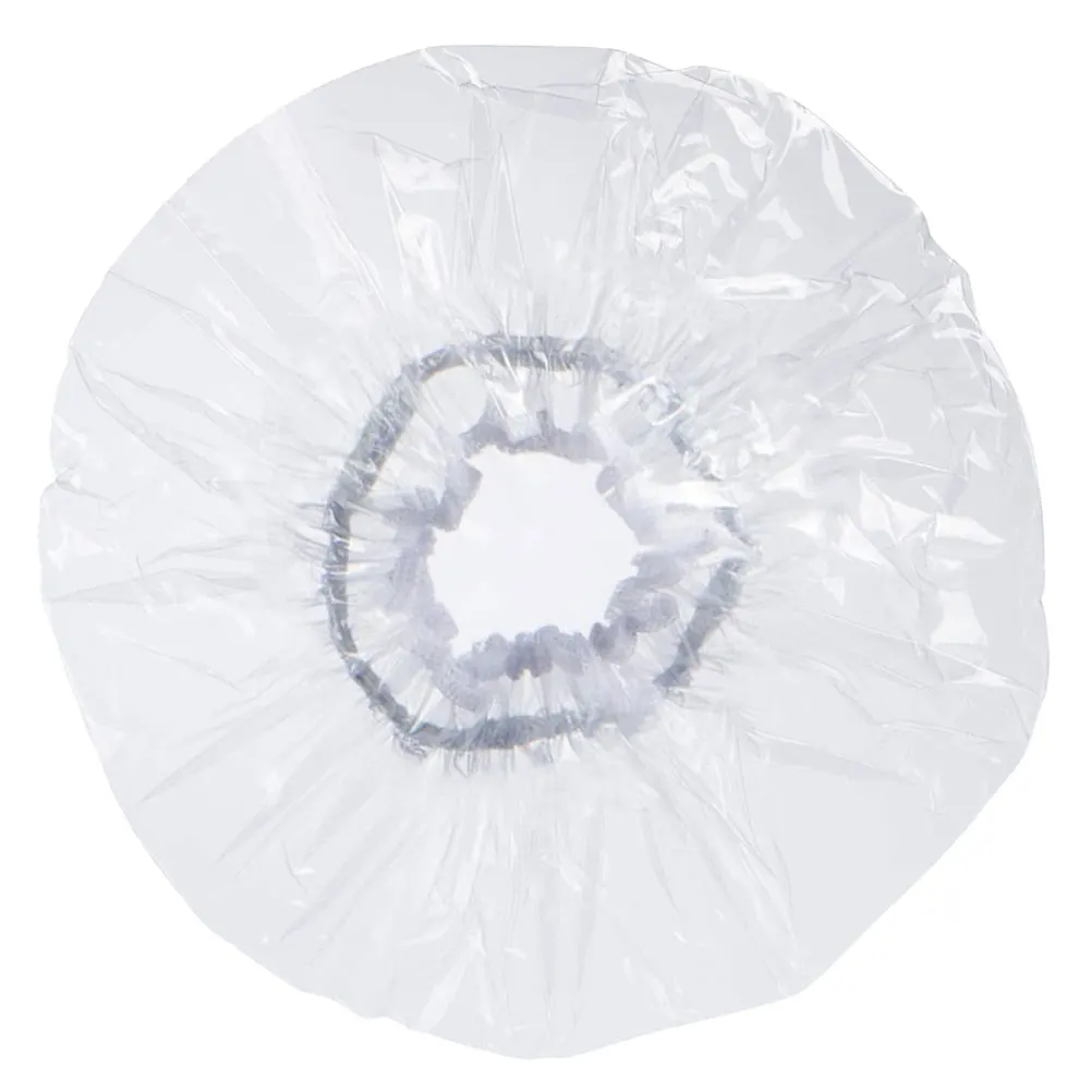 

Waterproof Bath Hat for Long Hair Reusable Shower Cap Elastic Fit for Braids Curls Natural Hair Wash Face Or Shower Use