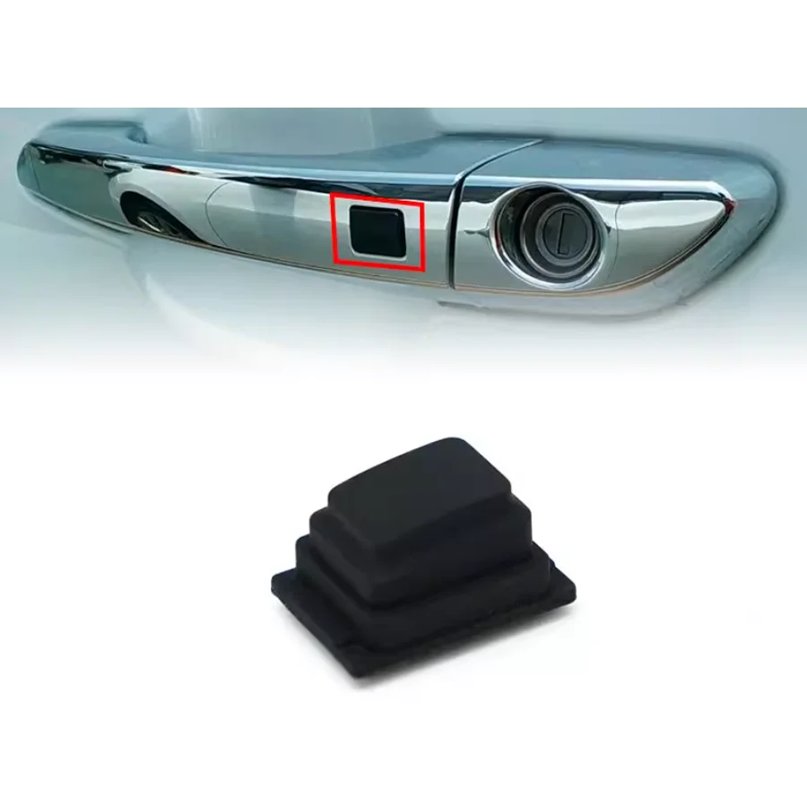 

Кнопка ручки передней двери для моделей Hyundai Tucson 2015-2020, пряжка внешней ручки, кнопка датчика фонарика, переключатель крышки ключа