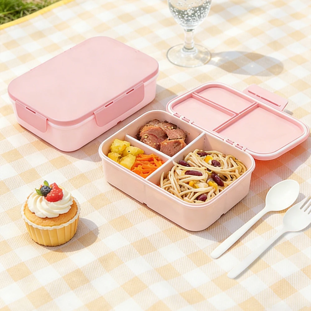 Flip Lid Bento Box 3 Compartme - Meal Prep Day review and price