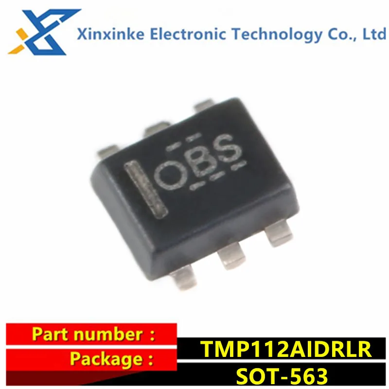 

10PCS TMP112AIDRLR SOT-563 ±0.5℃ SMD Digital Temperature Sensor Chip Brand New Original