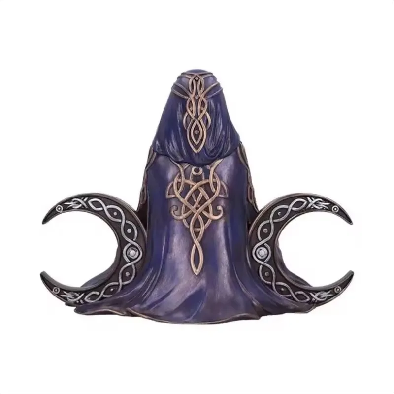 1Pcs Mother Earth Statue Gaia Goddess Resin Sculpture Crafts Garden Ornaments Gifts Home Desktop