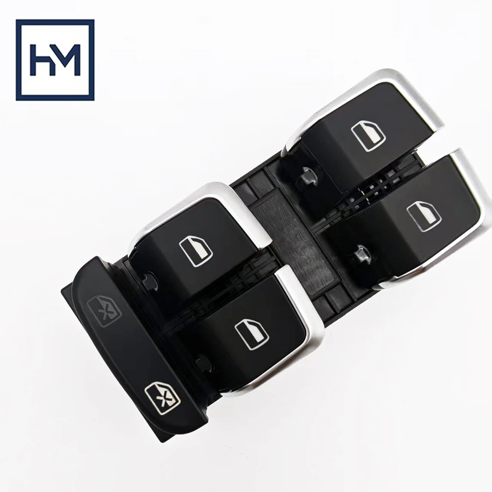 OE 8K0959851F 8KD959851A 10 Pin Master Window Switch For Audi A4 B8 B9 2008–2023