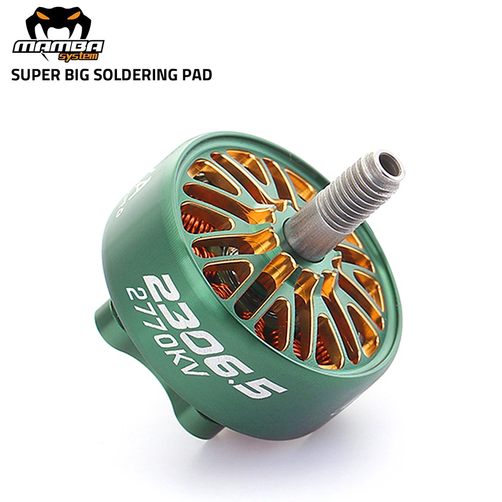 

DIATONE MAMBA TOKA 2306.5 1650KV / 1770KV / 2770KV Brushless Motor Compatible 5-6inch Propeller 3-6S for RC FPV Racing Drone