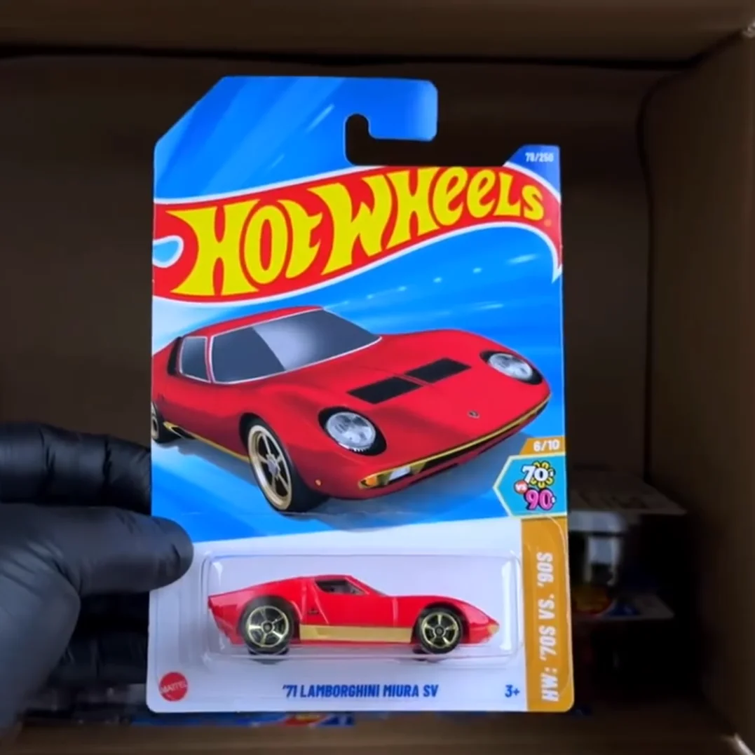 2025D Mattel Hot Wheels Mainline Series Global Basic Car Models F Tesla KITT Mazda MX-5 Ford F-150 Toyota GR86 Car Model 1:64 Scale Die-Cast Car Model Toy 25C