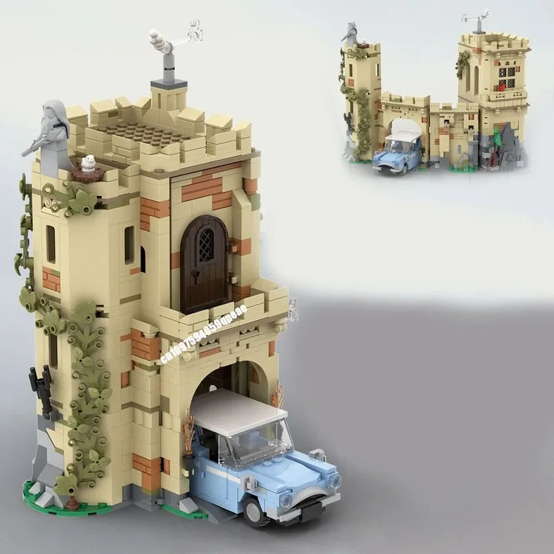 새로운 796Pcs 뜨거운 유명한 마술 영화 Moc-76447 비행 수업 모델 사용자 정의 퍼즐 Diy 크리 에이 티브 아이디어 어린이 장난감 생일 선물