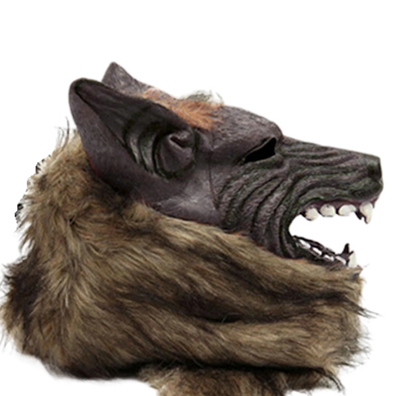 Halloween Theme Wolf Gloves and Mask Halloween Wolf Cosplay Costume Props for Themed Party Supplies