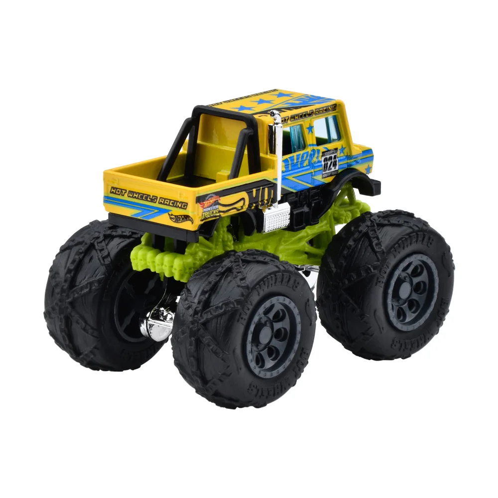 รถมอนสเตอร์24-FYJ44-HTM39 1:64 Unimog ของเล่นโมเดลรถยนต์อัลลอยหล่อจากโลหะ