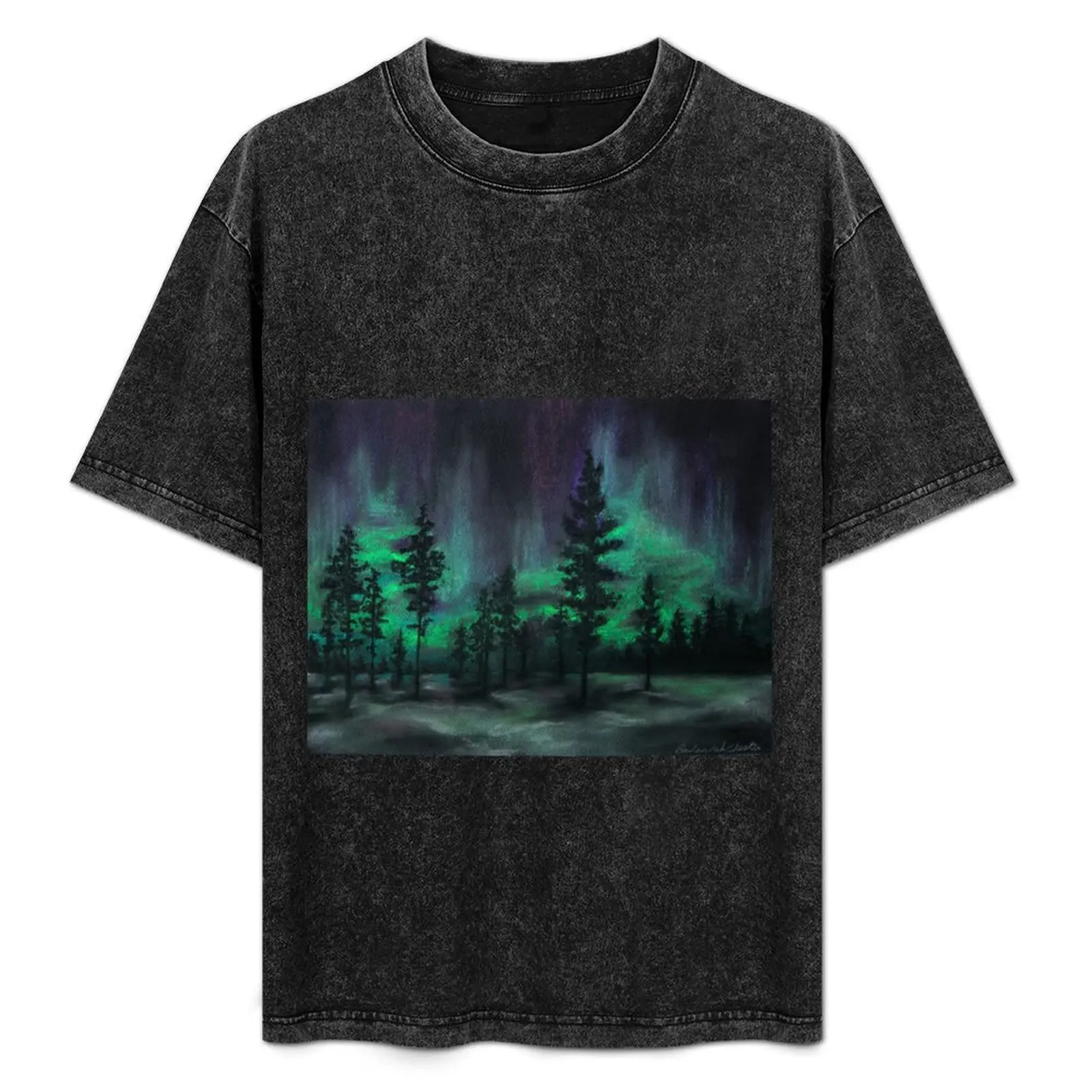 

Northern Lights T-Shirt Plus Size Short Sleeve T-Shirt