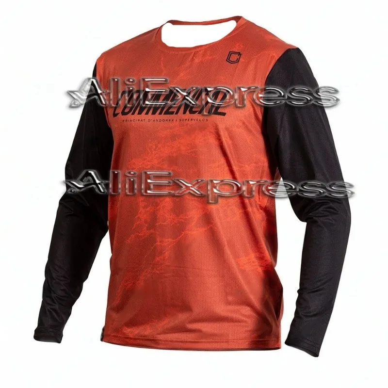 

Long Sleeve Enduro Jersey , Motocross Downhill Jersey Shirts, Mountain Bike, Moto Clothing, Summer MTB Long T-shirt