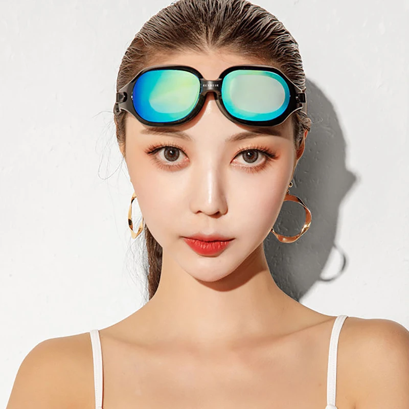 Diving Glasses Portable Swimming Glasses UV Protect Men Women Swim Pool Goggles Underwater Eyewear Equipment Anti-fog