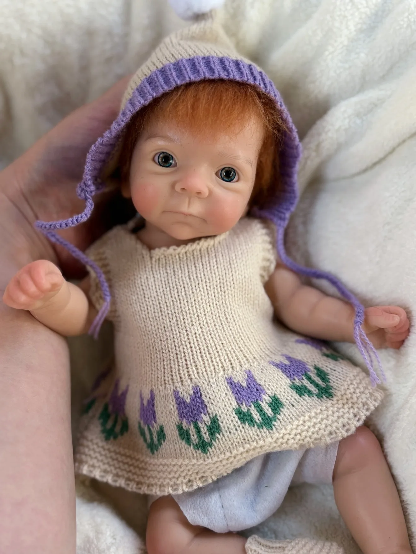 10-Zoll-Reborn-Mädchenpuppe Bettie aus Vollsilikon – handgefertigtes, lebensechtes Neugeborenes Bebé |   Perfektes Geburtstagsgeschenk für Kinder